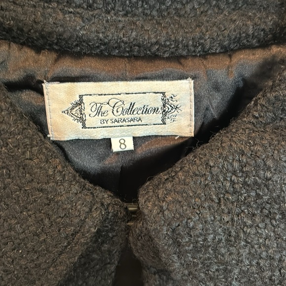 The Collection by SaraSara wool blend sequin/beaded jacket - Picture 3 of 4